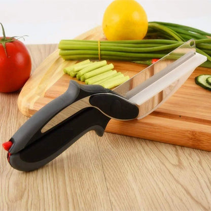 Chop Kitchen Scissors with Built-In Cutting Board