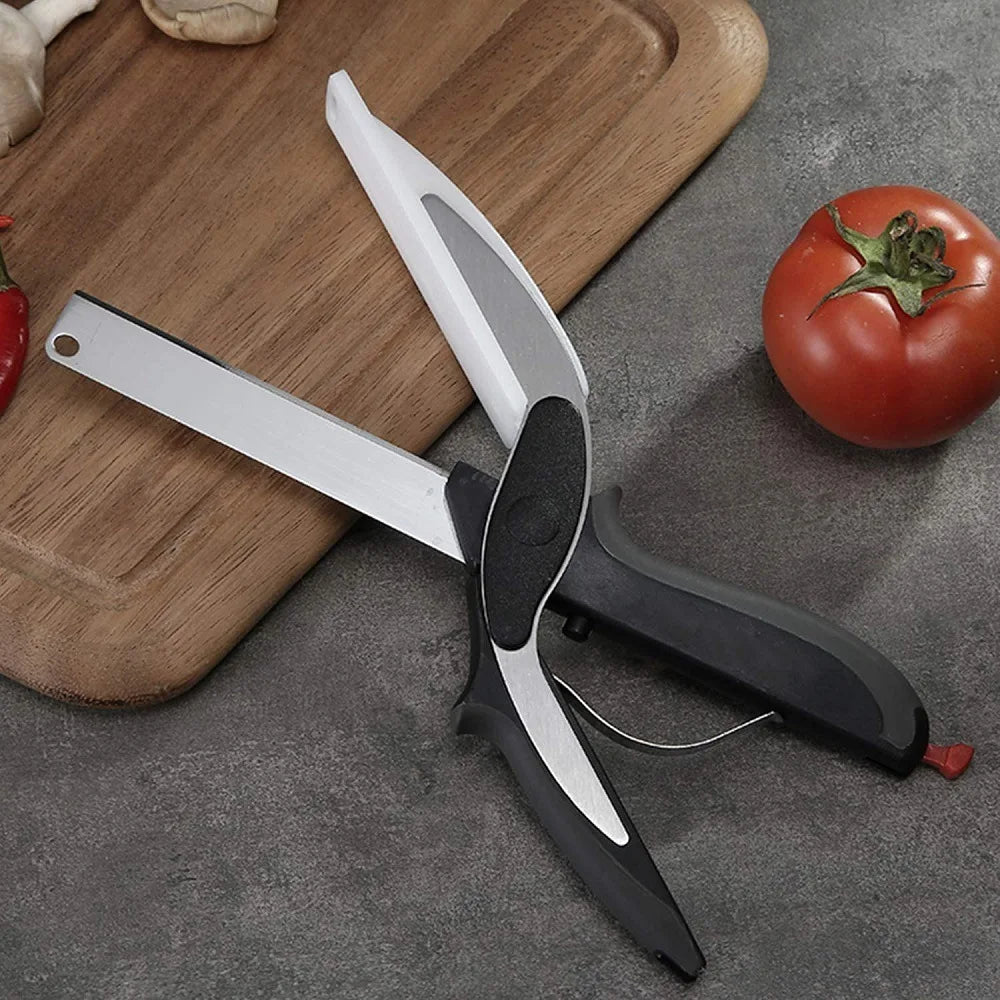 Chop Kitchen Scissors with Built-In Cutting Board