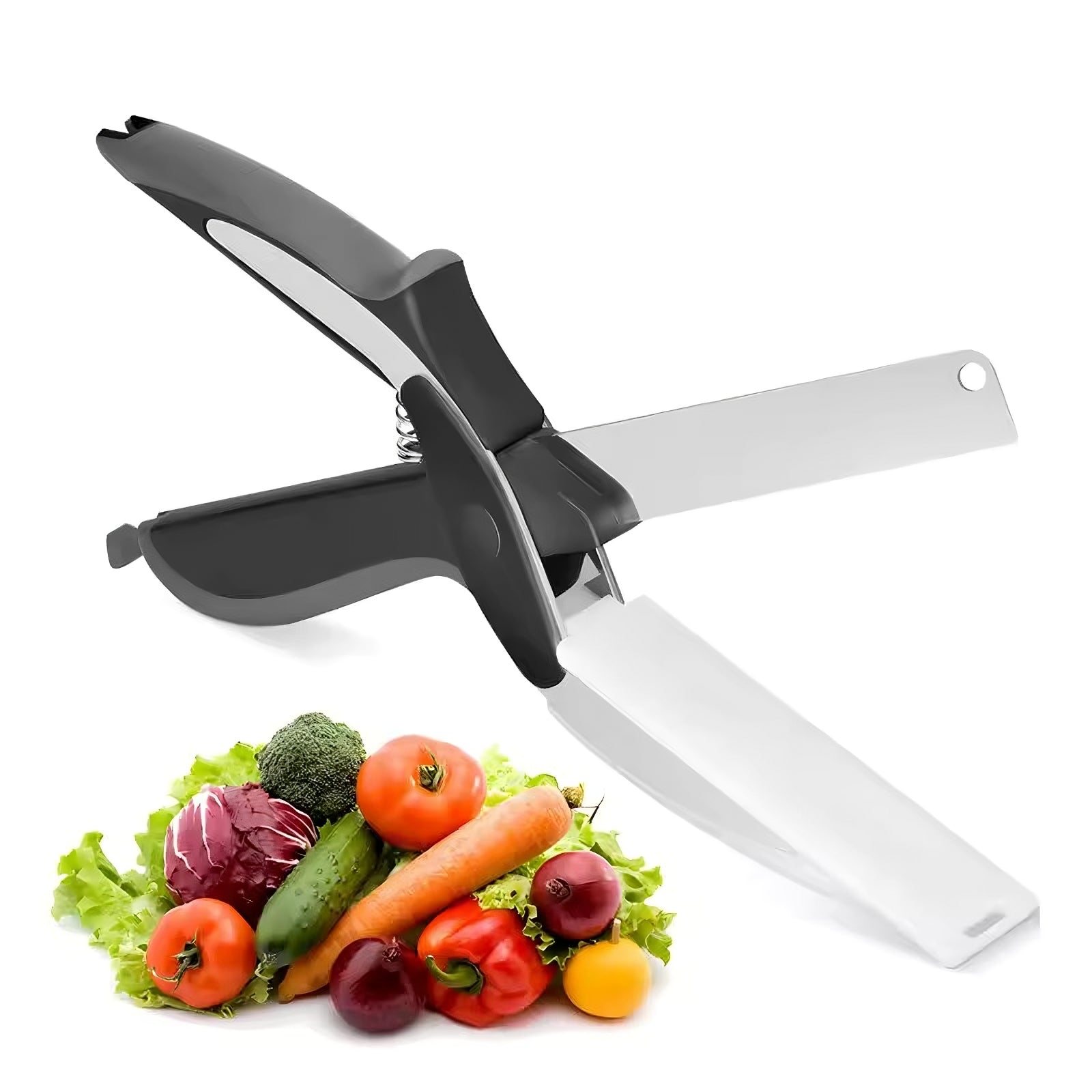 Chop Kitchen Scissors with Built-In Cutting Board